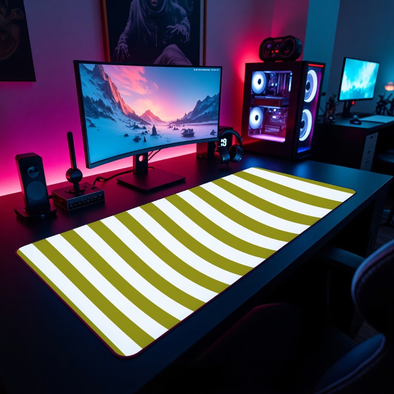 Polyester Desk Pad, 14.4x12.1