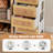 Annyka 6 Drawer 17.7" W Lingerie Chest Fabric Drawer Dresser-1999836475