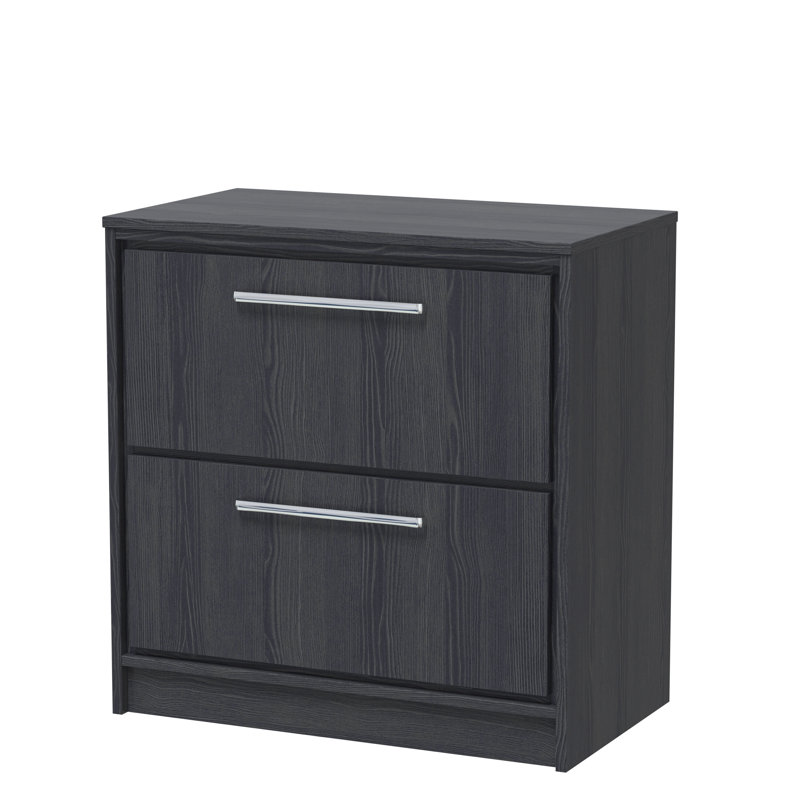Tishay Bathroom Vanity, Graphite Grey Woodgrain, 80.5cm W