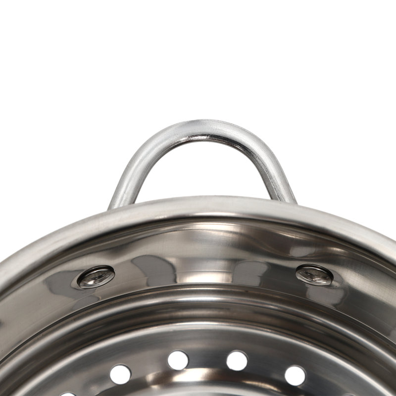 Stainless Steel Pot Insert with 8.86" Diameter, 6.3"