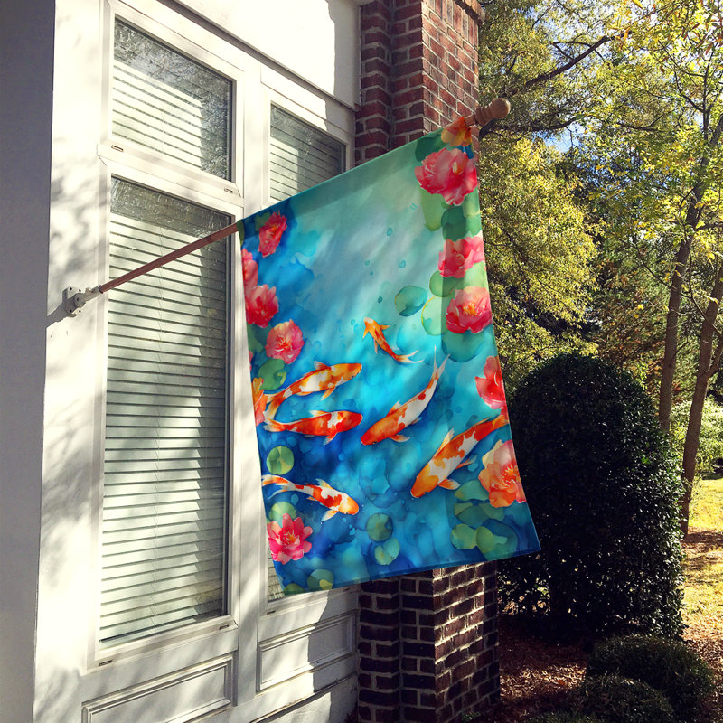 Drapeau de maison en polyester à double face H 40 po x l 28 po