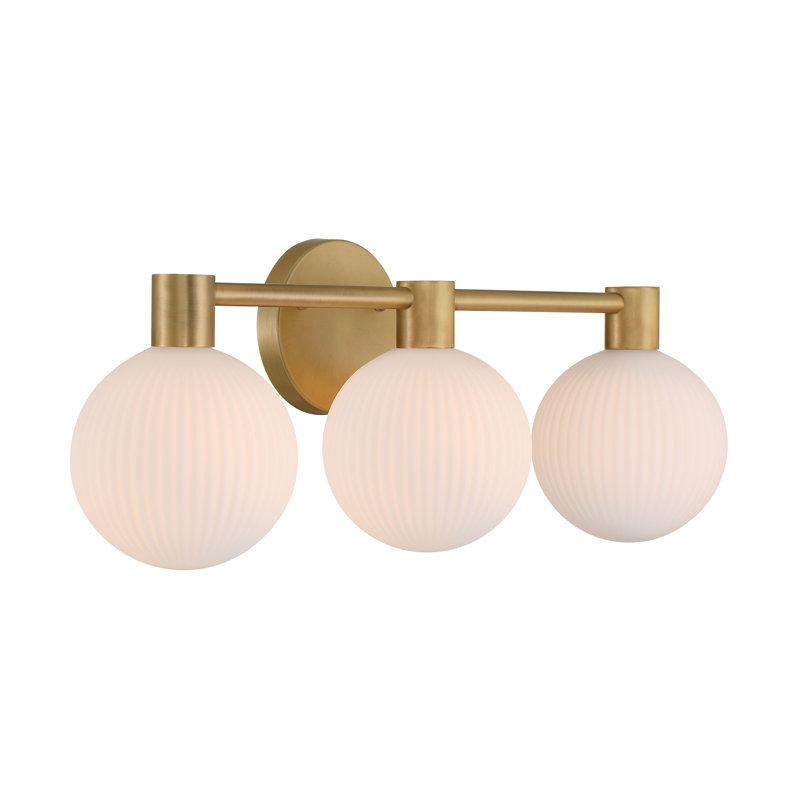 Coiffeuse Fenton, H 9 po x l 24 po x P 7 po, 180 W, Trois lumières