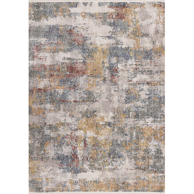 Cream Organic Polyester Living Room Carpet