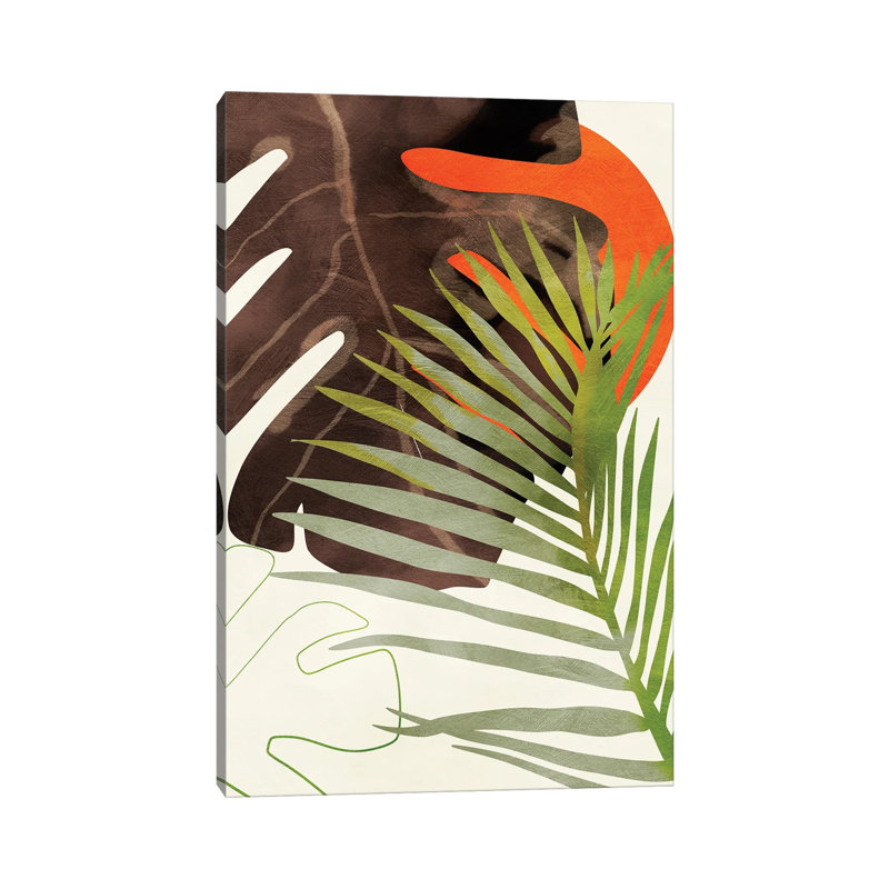 Leaves Nature I by Ana Rut Bré - Wrapped Canvas Gallery-Wrapped Canvas Giclée, 66.04 cm H x 45.72 cm W