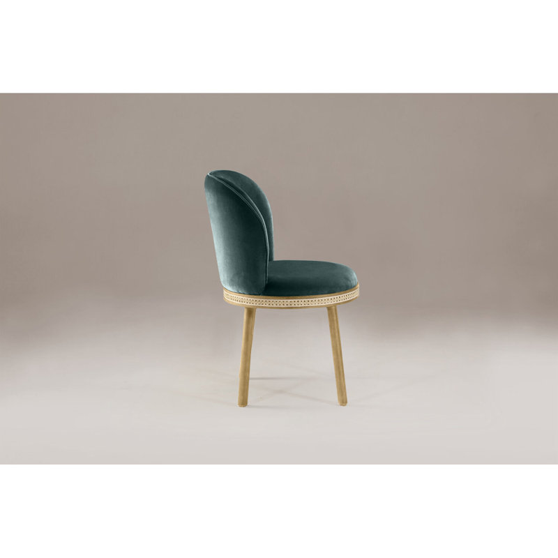 Alma Upholstered Dining Chair, Duck