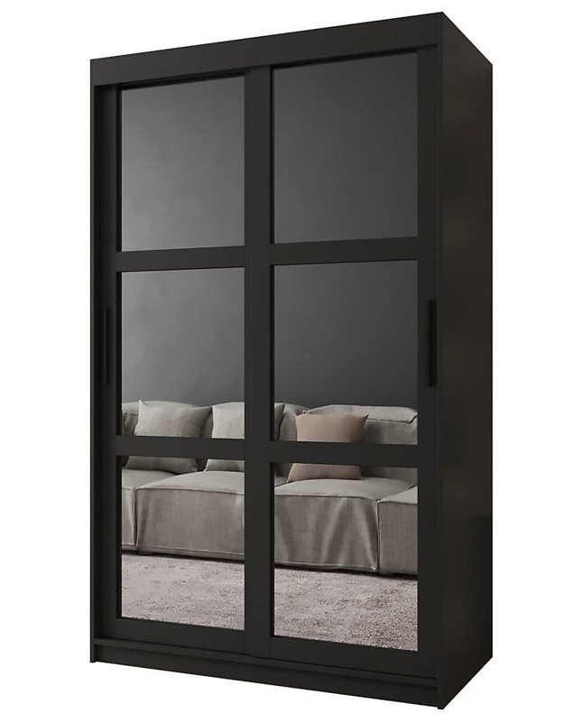 2 Door Manufactured Wood Wardrobe