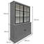 Avangelia 406.4 cm W Display Cabinet-248255315