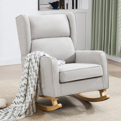Solid Wood Rocking Chair