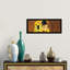 The Kiss by Gustav Klimt - Floater Frame Panoramic Painting on Canvas-1433673676-1433673651