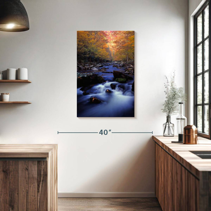Alvord Smoky Mountain River, H 36 po x l 24 po