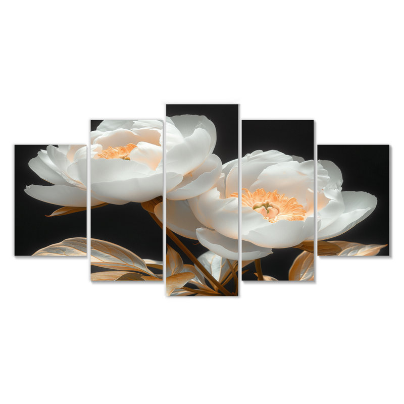 Gilyard - Peonies Wall Art Print Set
