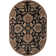 Arden Floral Hand-Tufted Wool Black/Camel Area Rug