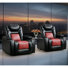 Donique 36.1'' Wide Modern and Breathable Vegan Leather Recliner with Adjustable Headrest and Cup Holder