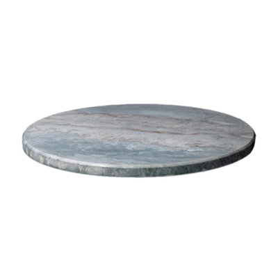 Round Indoor Powdercoated Wood Table Top