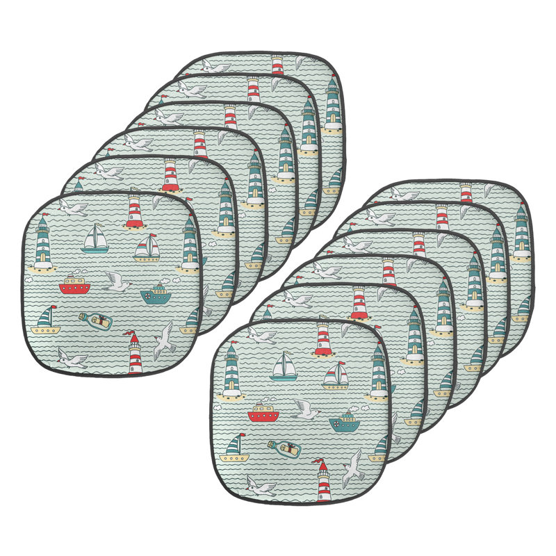 Coussin de siège papillon