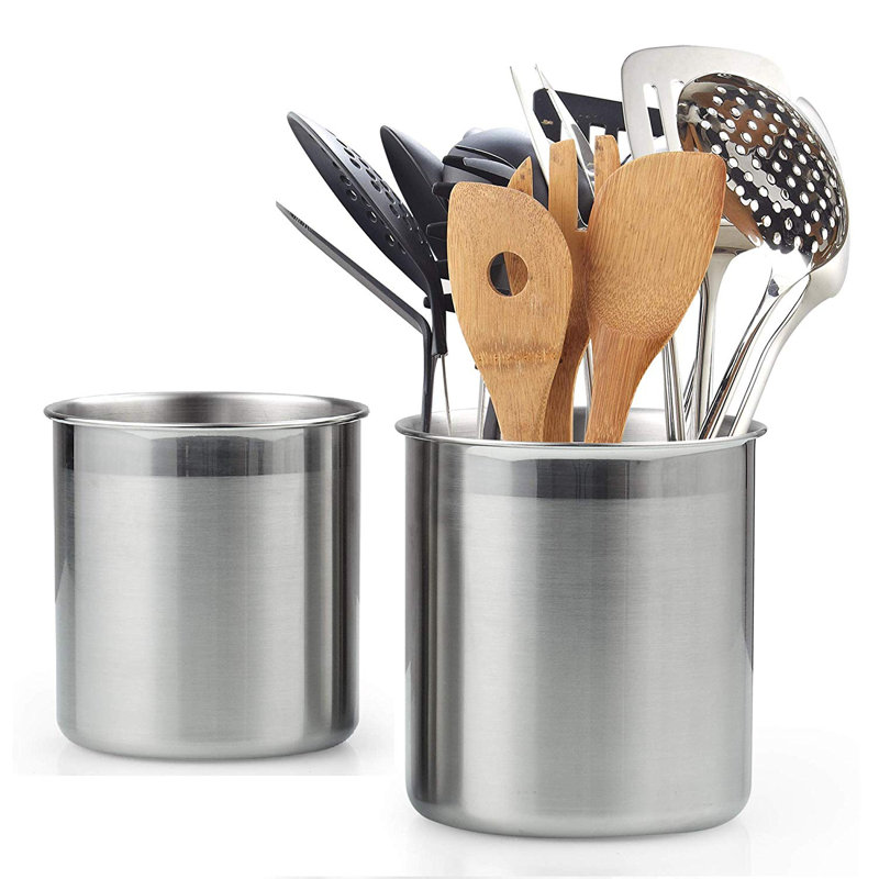 Stainless Steel Utensil Crock