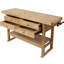 Établi en bois pour atelier et maison