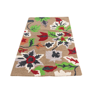 Noell Light Brown Rug