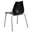 Chaises de vestibule empilables en plastique Oliverson-31020528