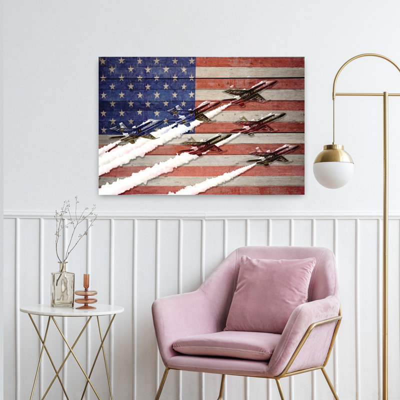 Wings of Freedom I, art contemporain, H 24 po x l 36 po
