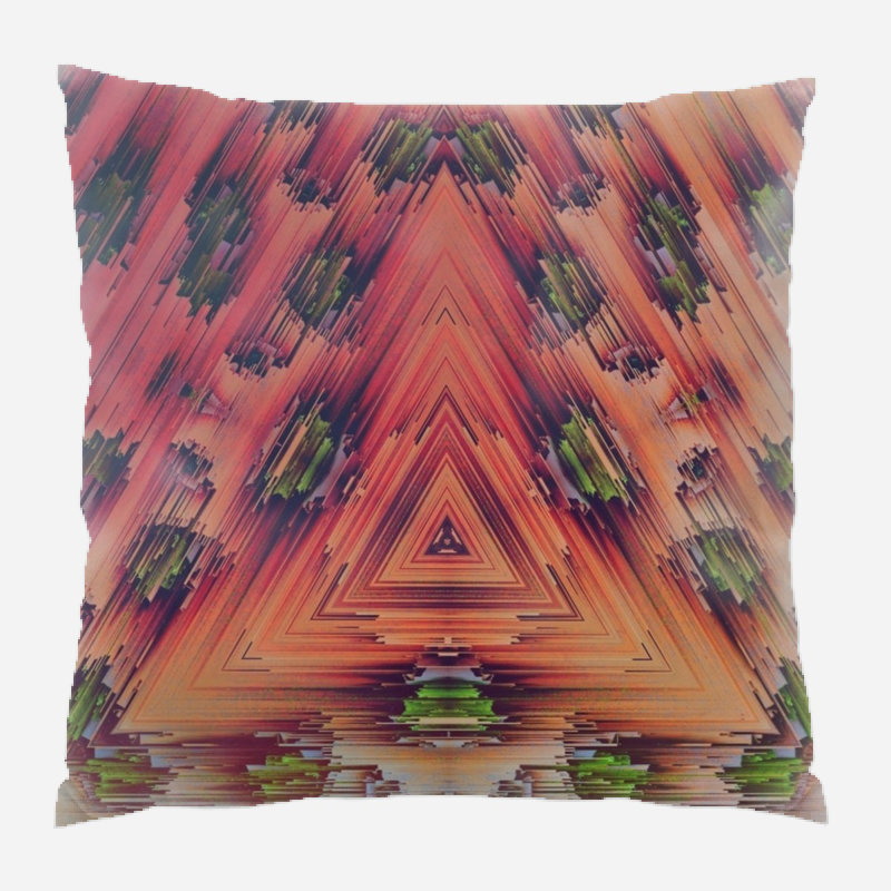 Coussin décoratif Glitch