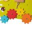 Centre d'activités d'apprentissage mural en bois