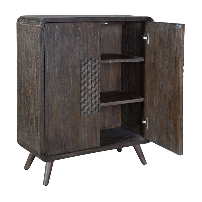 Claxton 2 Door Mid-Century Cabinet