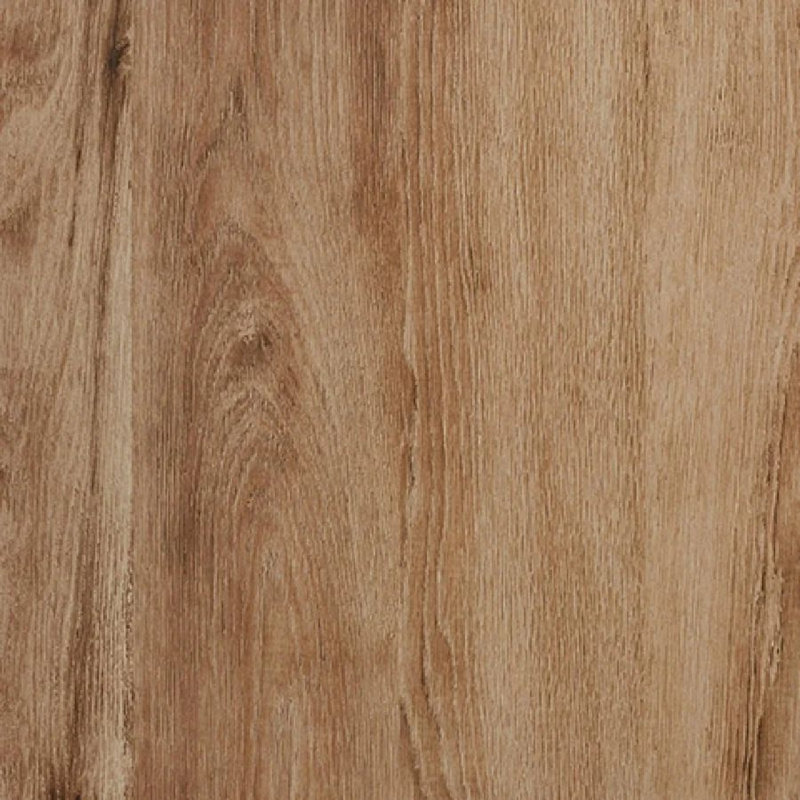 Ensemble de commode et miroir 2 pièces Oma, 6 tiroirs avec poignées, bois brun doré Oma