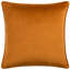 Malans Geometric Orange Square Cushion-88121352