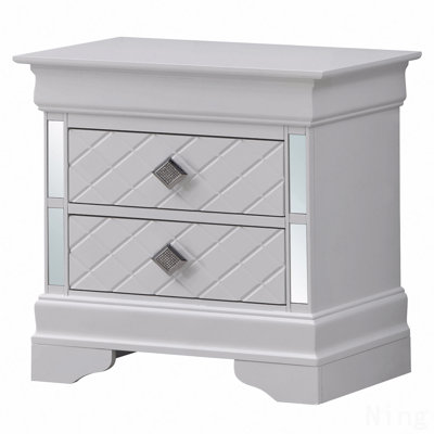 Champagne Bedroom Nightstand