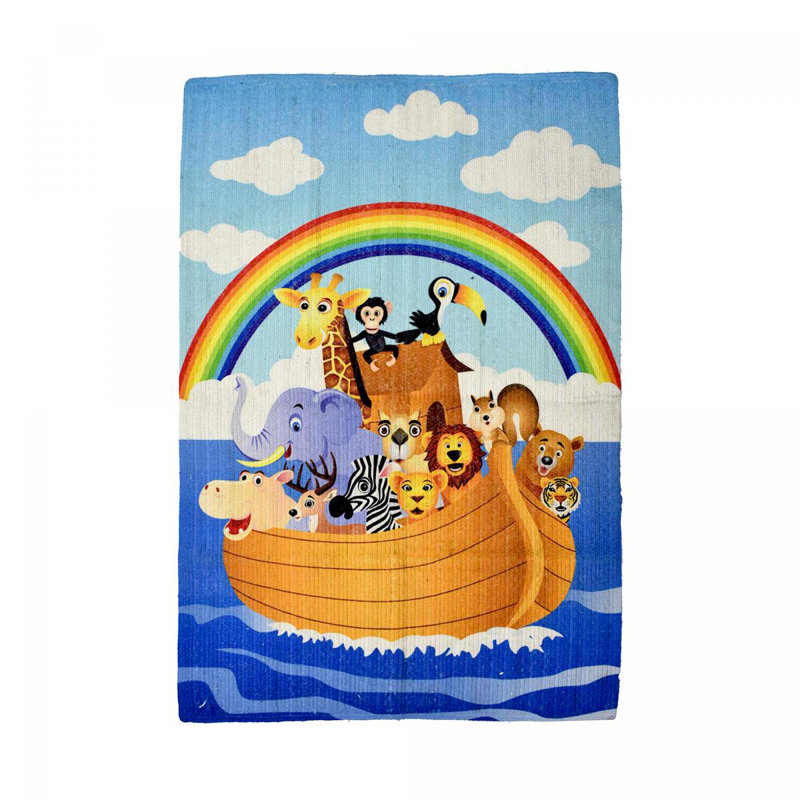 Crown Reversible Handwoven Multicolour Rug, Rectangle 160 x 230cm