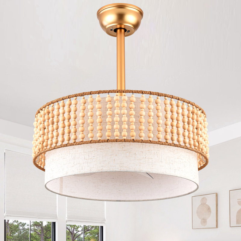 Ventilateur de plafond 20 po avec cage Boho