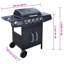 Gas Barbecue Grill 4+1 Cooking Zone-1474573875