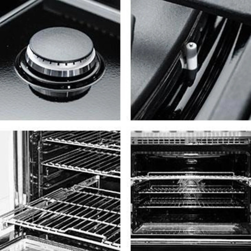 3 Series 30" Self-Cleaning Gas Range, Liquid Propane, Splash, Dual Fuel