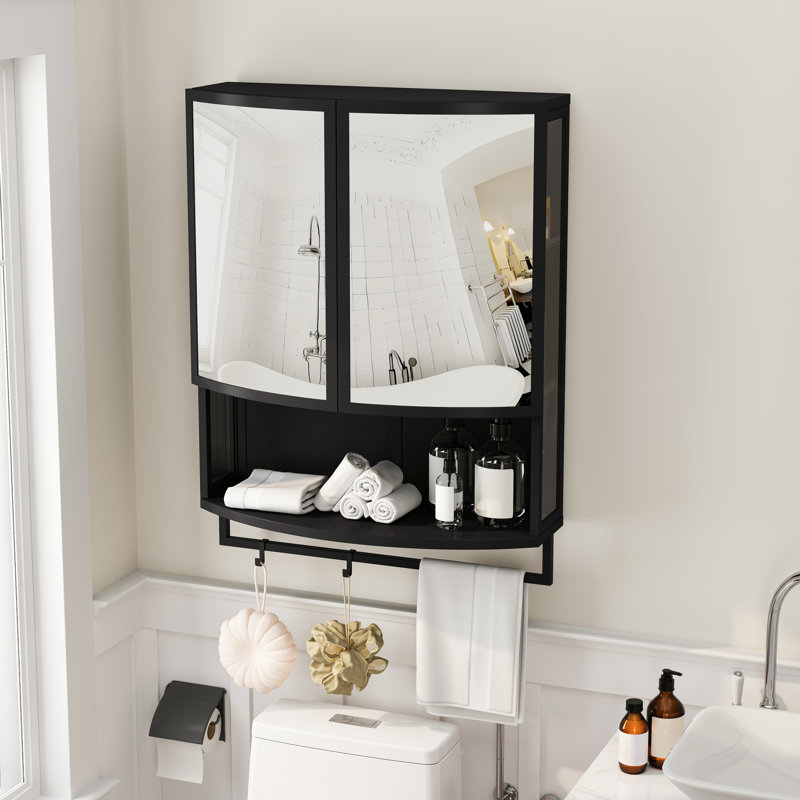Armoire 23,62 po, Noir