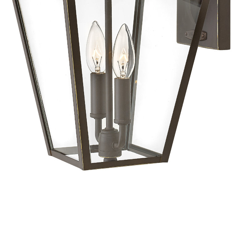 Alford Place 2-Light Outdoor Wall Lantern, Oil Rubbed Bronze