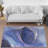Vibrant Floral Print Non Woven Thin Type Decorative Rug Ideal for Adding a Burst of Color to Any Living Space-961901440
