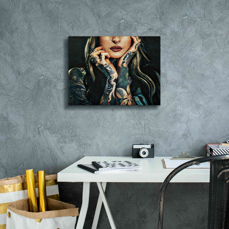 Reproduction d'art sur toile giclée, H 12 po x l 16 po x P 0,75 po