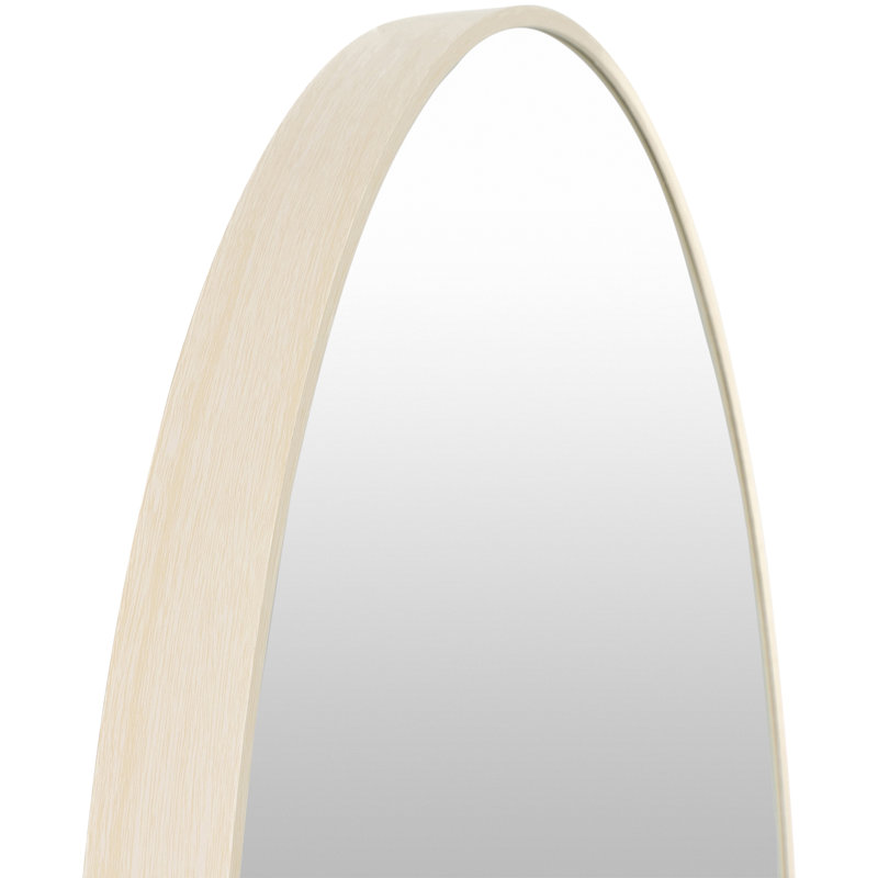 Miroir d'appoint Parth, Brun