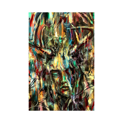 Villain 1 Piece Wrapped Canvas Wall Art