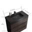 Armoire de salle de bain en noyer avec lavabo 36 po, style moderne, lavabo 36 po-664577877-664577962-664577961