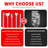 Hammer Drill Bits SDS Max Breaking Tools Pack 5in1