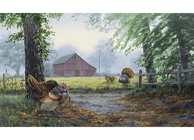 " Crossing Paths " by Darrell Bush