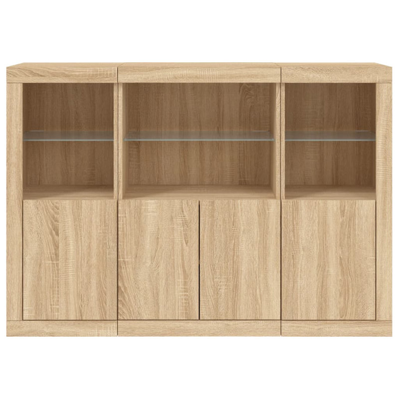 Aznar 142.5cm Sideboard, Sonoma Oak