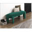 Banc rembourré en mousse de velours avec siège rembourré et rembourré de mousse-208497079
