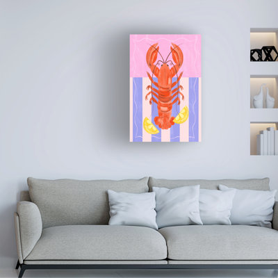 Melissa Donne Le Homard Canvas Art