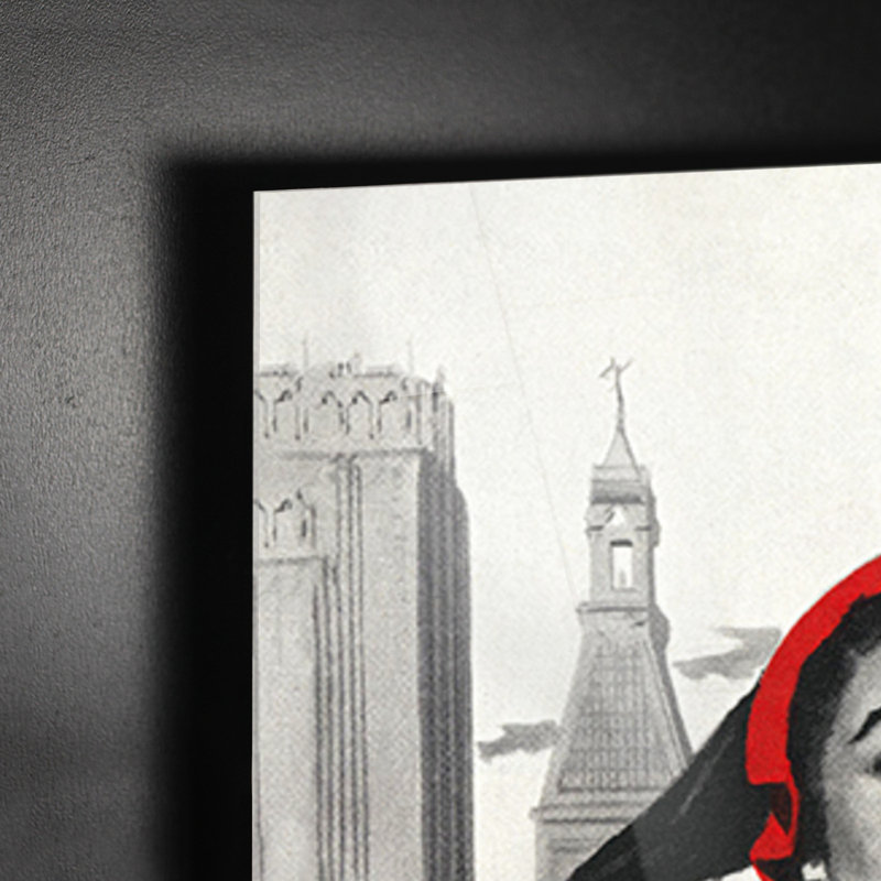 Coppia A Downtown - No Frame Illustration on Glass