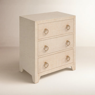 Cleo 3-Drawer Nightstand