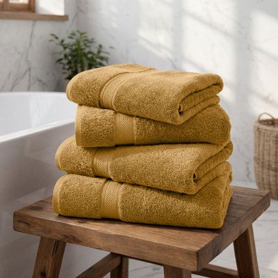 Serviette de bain de luxe en coton égyptien Donald