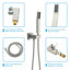 Système de douche à pluie haute pression 3 fonctions, ensemble de robinet de baignoire